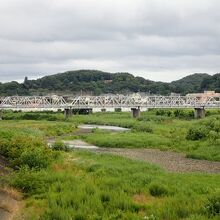 中橋から見た渡良瀬橋