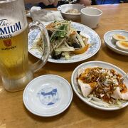 千川駅:餃子ビールとラーメン