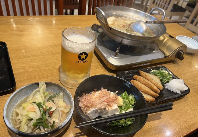 コスパの良いうどん居酒屋　