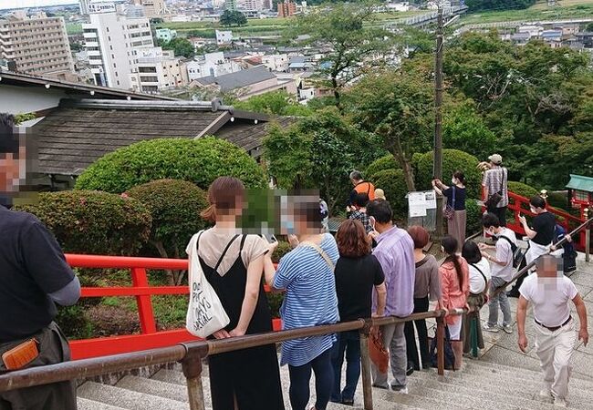 織姫神社前に