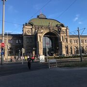 フランクフルト空港駅からICEに乗って約２時間半