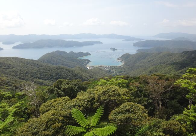 靄が掛かって残念だったが、素晴らしい景色でした。