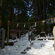 天橋立の山の中にある神社