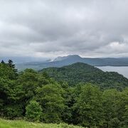 釧路湖の展望スポットです。