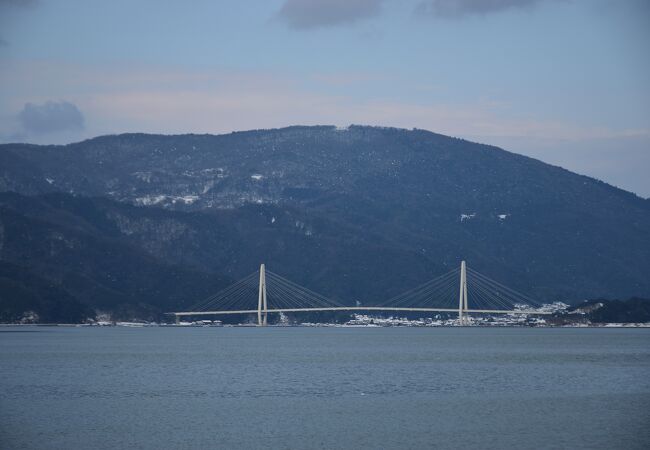 敦賀半島に架かる橋