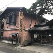 安藤醸造（秋田県角館）：角館のもう一つの武家屋敷通り外町地区にある、無料