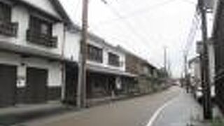 帆足本家酒造蔵辺りに面影が・・・。