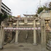 姪浜地区にある神社です