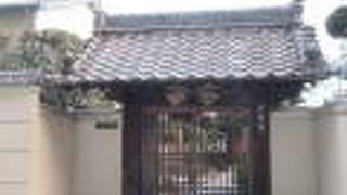 内部は見学できませんでした