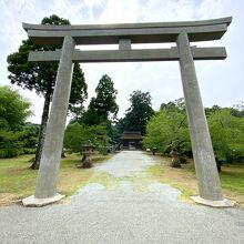 立派な鳥居