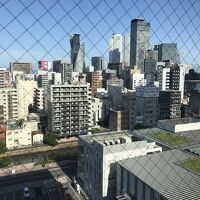 部屋からの眺め：名古屋駅駅ビル