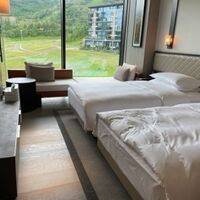 ホテル棟端の6階