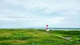 現存する北海道最古の灯台　石狩灯台