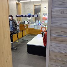 敦賀駅構内にある観光案内所