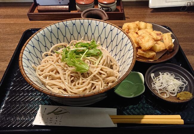 十勝清水駅近くのそば屋さん