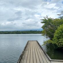 この方角に富士山が見えるはずでしたが・・・