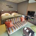 外観は古いけどリニューアルした客室は快適