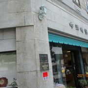 洋風建築の時計店