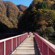 もとはトロッコ列車が通った鉄橋