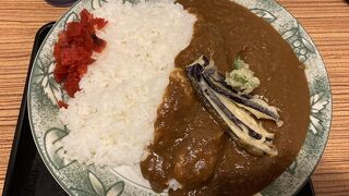 喉越しの良い蕎麦とクラークカレー