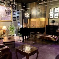 ロビー階のくつろぎスペース