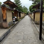 金沢の武家屋敷跡