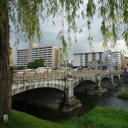 七条大橋　七条駅の近くです　よく見るとおしゃれです