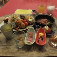 夕食バイキング