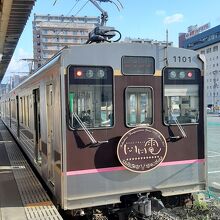 飯坂線の電車