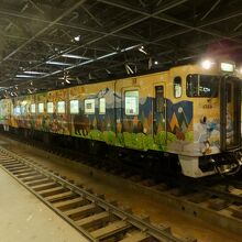 「北海道の恵み」という列車。各停に使用されてました。