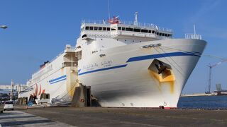 新造船で北海道まで楽々移動