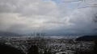 足羽山一帯の公園