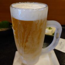 風呂上がりのビール