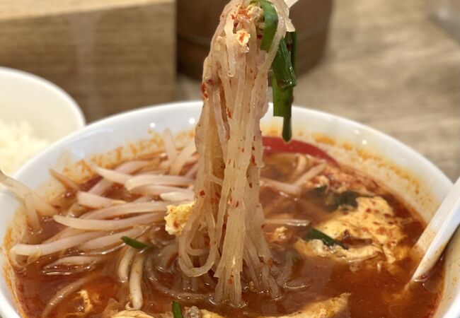 ヘルシーなこんにゃく麺