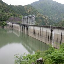 吉野川（十津川）に在る発電専用ダム