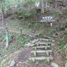 「熊野古道」が目の前