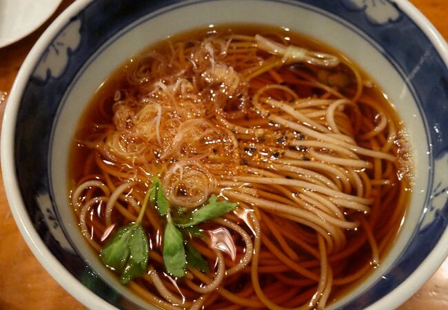 都営浅草駅からすぐの蕎麦屋さん