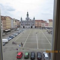 広場が見渡せます