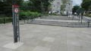 スケボーは禁止