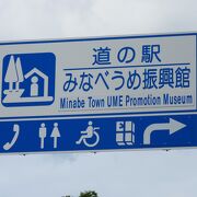 みなべうめ振興館は「みなべ町」が地元特産の梅をアピールするために開駅した施設