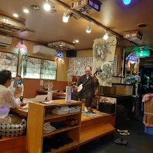 津軽三味線を聞きながら酒も進む