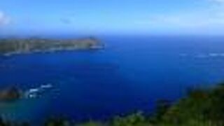 東側の海が見える展望台