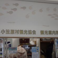 港の観光案内所