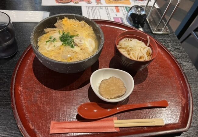 あんかけ比内地鶏親子丼！