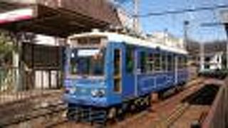 沿線のレトロいな街並みも東京らしく