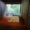 温泉の鉄分がすごい