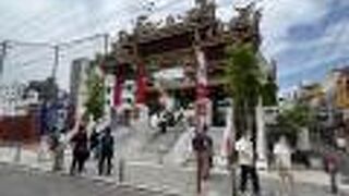 関羽を祀る廟！