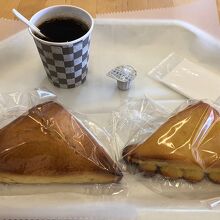 コーヒーはサービス