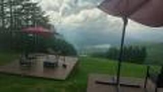 ゴンドラ頂上駅に広がる景色