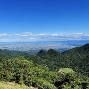 山頂からは関東平野を一望できます